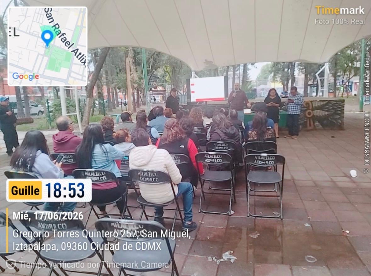 Evidencia de la asamblea 18