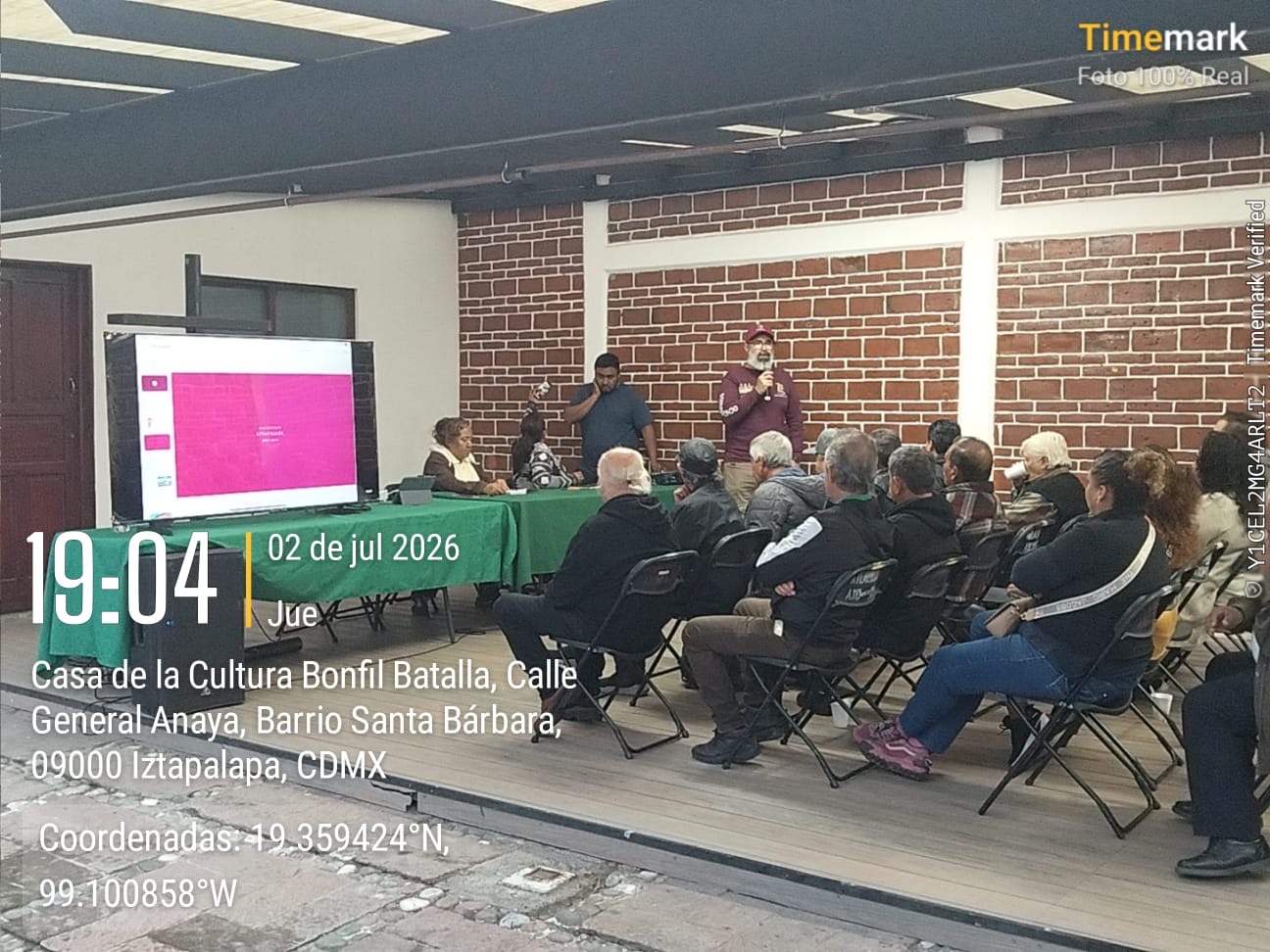 Evidencia de la asamblea 22
