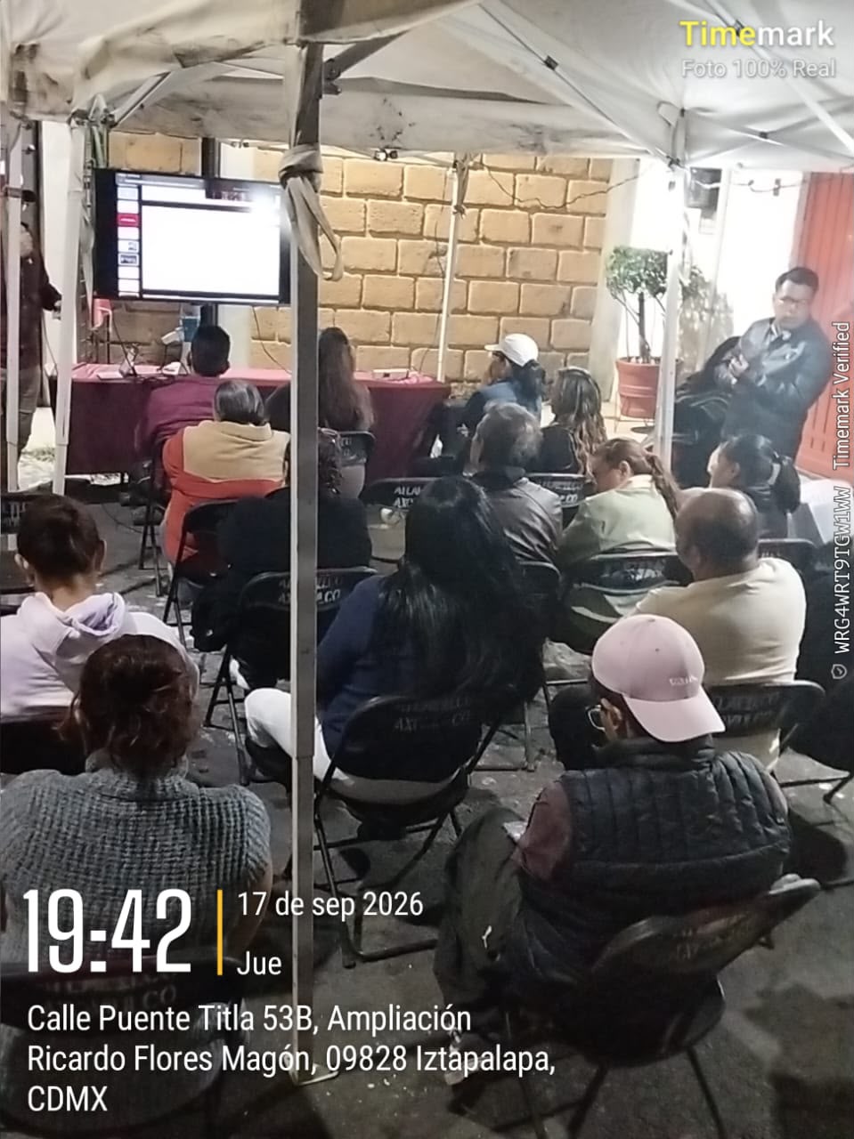 Evidencia de la asamblea 42