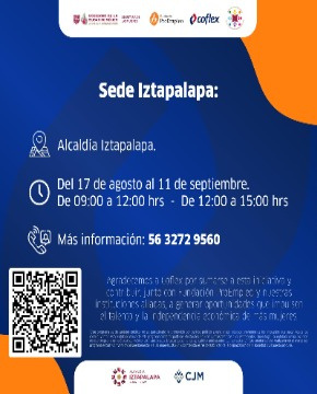 Sede e información del curso Mujeres que Transforman en Iztapalapa